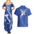 Custom Italy Rugby Couples Matching Summer Maxi Dress and Hawaiian Shirt Come On Gli Azzurri LT9 - Wonder Print Shop