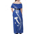 Custom Italy Rugby Family Matching Off Shoulder Maxi Dress and Hawaiian Shirt Come On Gli Azzurri LT9 - Wonder Print Shop