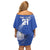 Custom Italy Rugby Family Matching Off Shoulder Short Dress and Hawaiian Shirt Come On Gli Azzurri LT9 - Wonder Print Shop