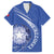 Custom Italy Rugby Family Matching Puletasi and Hawaiian Shirt Come On Gli Azzurri - Wonder Print Shop