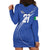 Custom Italy Rugby Hoodie Dress Come On Gli Azzurri - Wonder Print Shop