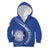 Custom Italy Rugby Kid Hoodie Come On Gli Azzurri - Wonder Print Shop