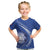 Custom Italy Rugby Kid T Shirt Come On Gli Azzurri - Wonder Print Shop