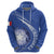 Custom Italy Rugby Zip Hoodie Come On Gli Azzurri