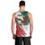 Eagle Devouring Snake Mexican Emblem Personalized Men Tank Top Grunge Flag Style