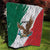 Eagle Devouring Snake Mexican Emblem Personalized Quilt Grunge Flag Style