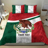 Eagle Devouring Snake Mexican Emblem Personalized Bedding Set Sporty Style
