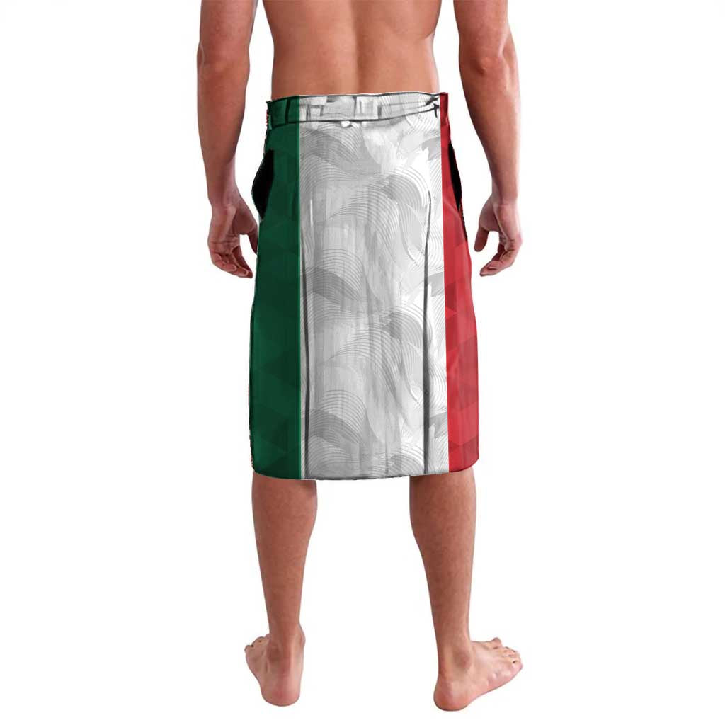 Eagle Devouring Snake Mexican Emblem Personalized Lavalava Sporty Style