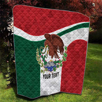 Eagle Devouring Snake Mexican Emblem Personalized Quilt Sporty Style