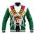 Custom African Baseball Jacket Algeria Independence Day LT9 - Wonder Print Shop