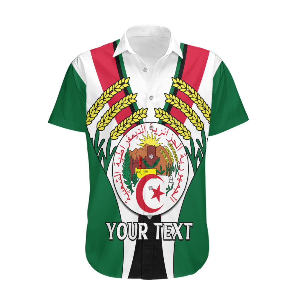 Custom African Hawaiian Shirt Algeria Independence Day - Wonder Print Shop