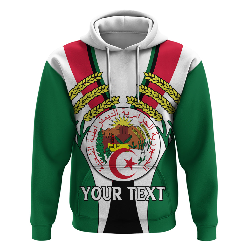 Custom African Hoodie Algeria Independence Day - Wonder Print Shop