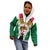 Custom African Kid Hoodie Algeria Independence Day - Wonder Print Shop