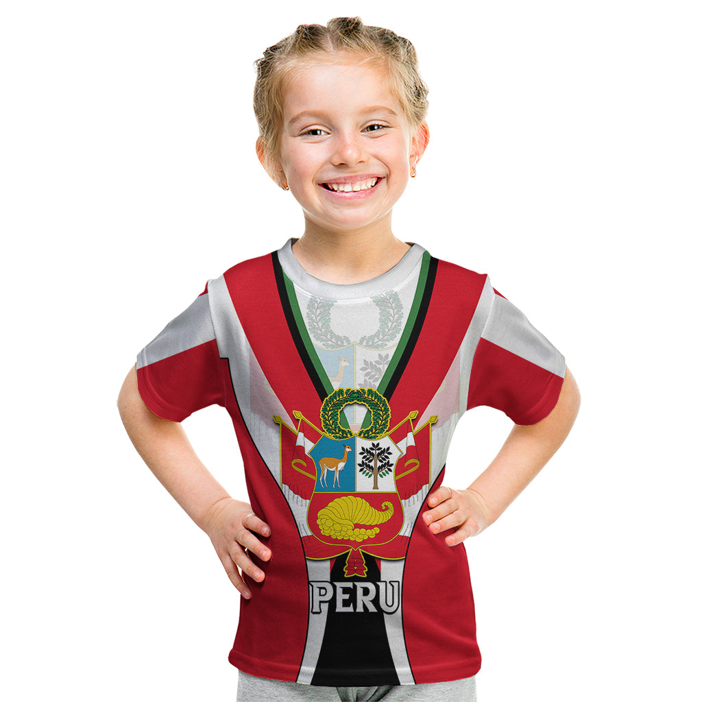 Peru Kid T Shirt National Day - Wonder Print Shop