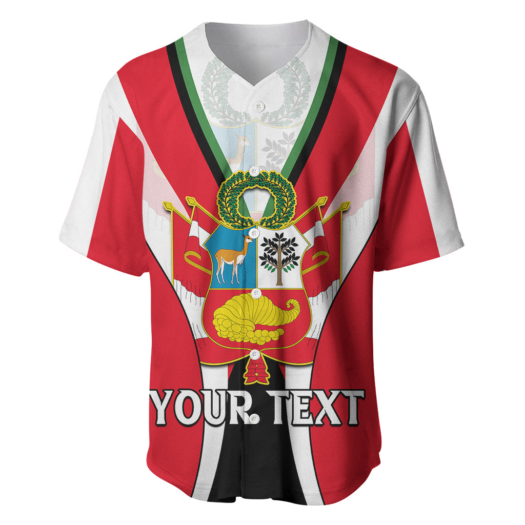 Custom Peru Baseball Jersey National Day LT9 - Wonder Print Shop