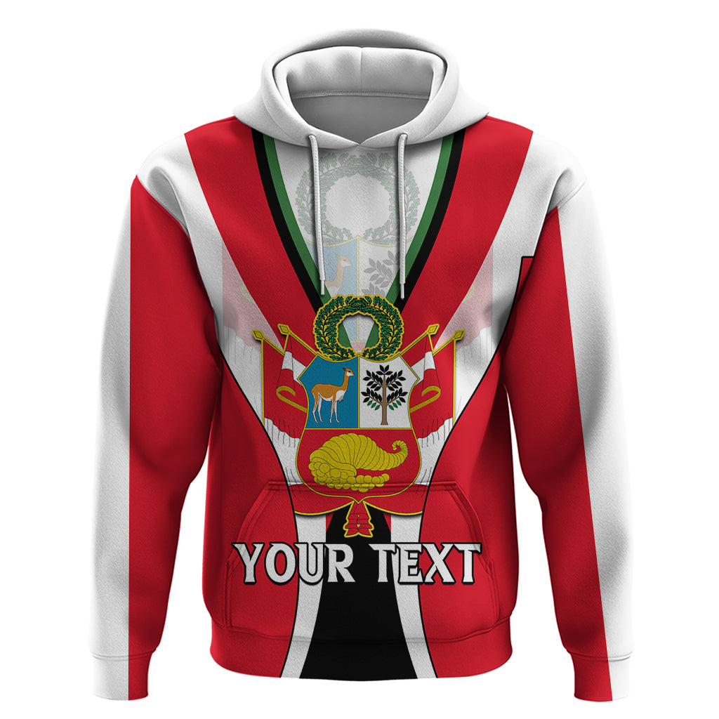 Custom Peru Hoodie National Day - Wonder Print Shop