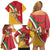 Personalized Italy Bandiera Della Sicilia Family Matching Off Shoulder Short Dress and Hawaiian Shirt LT9 - Wonder Print Shop