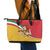 Personalized Italy Bandiera Della Sicilia Leather Tote Bag - Wonder Print Shop