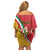 Personalized Italy Bandiera Della Sicilia Off Shoulder Short Dress - Wonder Print Shop