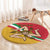 Personalized Italy Bandiera Della Sicilia Round Carpet