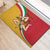 Personalized Italy Bandiera Della Sicilia Rubber Doormat - Wonder Print Shop