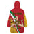 Personalized Italy Bandiera Della Sicilia Wearable Blanket Hoodie