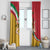 Personalized Italy Bandiera Della Sicilia Window Curtain - Wonder Print Shop