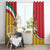 Personalized Italy Bandiera Della Sicilia Window Curtain - Wonder Print Shop