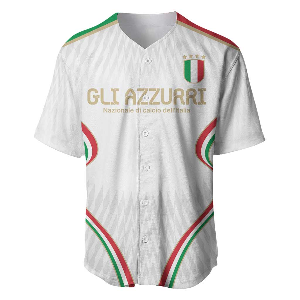 Custom Italy Football Baseball Jersey Gli Azzurri Sporty Style LT9 - Wonder Print Shop