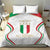 Custom Italy Football Bedding Set Gli Azzurri Sporty Style LT9 - Wonder Print Shop