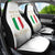 Custom Italy Football Car Seat Cover Gli Azzurri Sporty Style LT9 - Wonder Print Shop