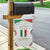 Custom Italy Football Garden Flag Gli Azzurri Sporty Style - Wonder Print Shop