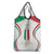 Custom Italy Football Grocery Bag Gli Azzurri Sporty Style