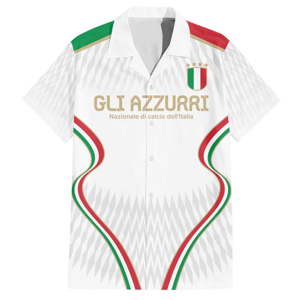 Custom Italy Football Hawaiian Shirt Gli Azzurri Sporty Style - Wonder Print Shop