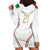 Custom Italy Football Hoodie Dress Gli Azzurri Sporty Style - Wonder Print Shop