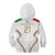 Custom Italy Football Kid Hoodie Gli Azzurri Sporty Style - Wonder Print Shop