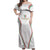 Custom Italy Football Off Shoulder Maxi Dress Gli Azzurri Sporty Style - Wonder Print Shop