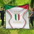 Custom Italy Football Quilt Gli Azzurri Sporty Style