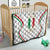 Custom Italy Football Quilt Gli Azzurri Sporty Style