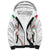 Custom Italy Football Sherpa Hoodie Gli Azzurri Sporty Style - Wonder Print Shop