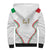 Custom Italy Football Sherpa Hoodie Gli Azzurri Sporty Style - Wonder Print Shop