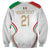 Custom Italy Football Sweatshirt Gli Azzurri Sporty Style - Wonder Print Shop