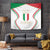 Custom Italy Football Tapestry Gli Azzurri Sporty Style