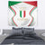 Custom Italy Football Tapestry Gli Azzurri Sporty Style