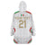 Custom Italy Football Wearable Blanket Hoodie Gli Azzurri Sporty Style