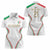 Custom Italy Football Women Polo Shirt Gli Azzurri Sporty Style