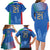 Custom Italy Football Family Matching Long Sleeve Bodycon Dress and Hawaiian Shirt Special Pisa Tower LT9 - Wonder Print Shop