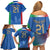 Custom Italy Football Family Matching Off Shoulder Short Dress and Hawaiian Shirt Special Pisa Tower LT9 - Wonder Print Shop