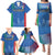 Custom Italy Football Family Matching Puletasi and Hawaiian Shirt Special Pisa Tower - Wonder Print Shop