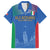 Custom Italy Football Family Matching Puletasi and Hawaiian Shirt Special Pisa Tower - Wonder Print Shop